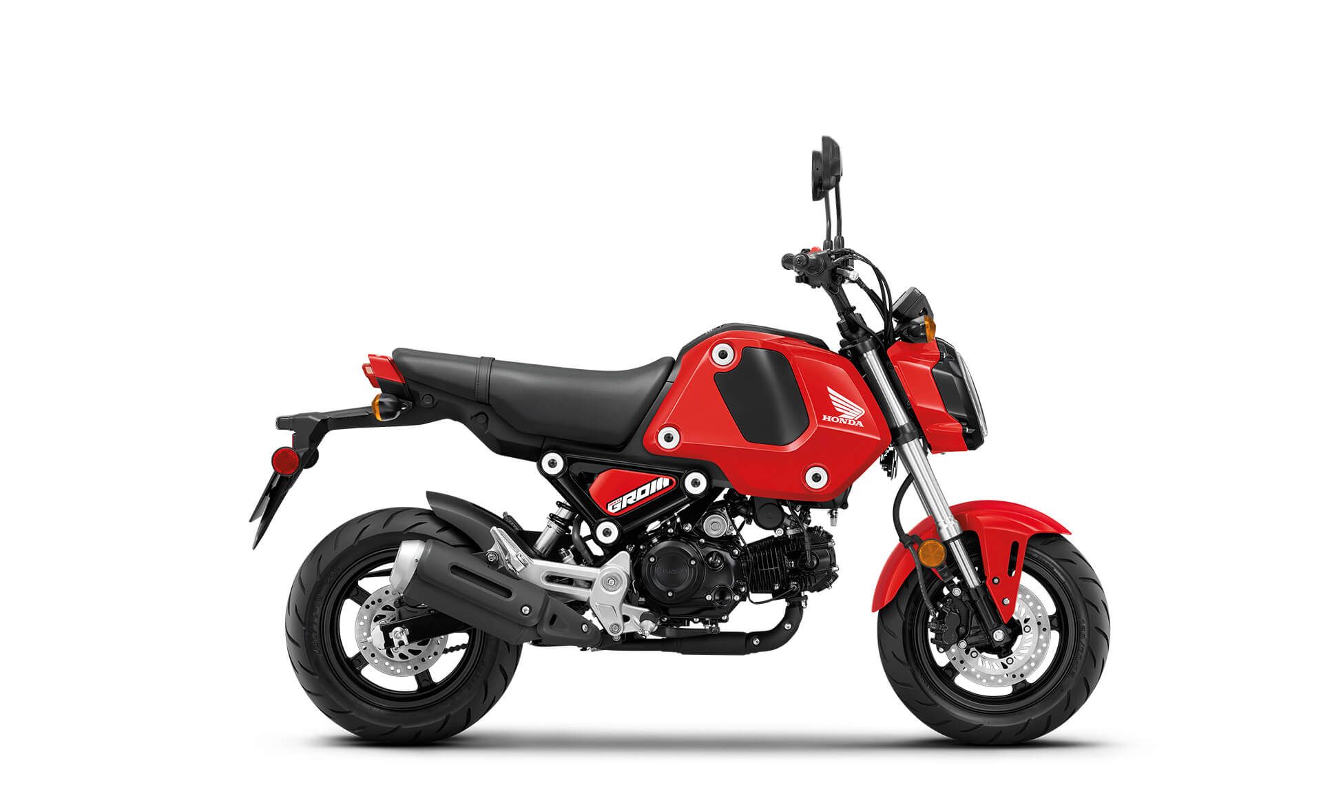 2023 Honda Grom cherry red ABS mini motorcycle