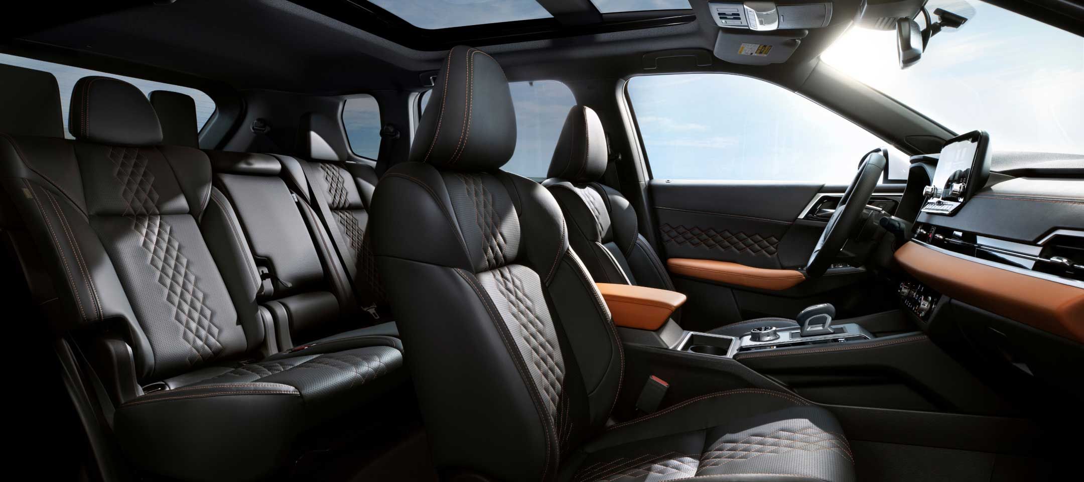 Interior do Outlander PHEV