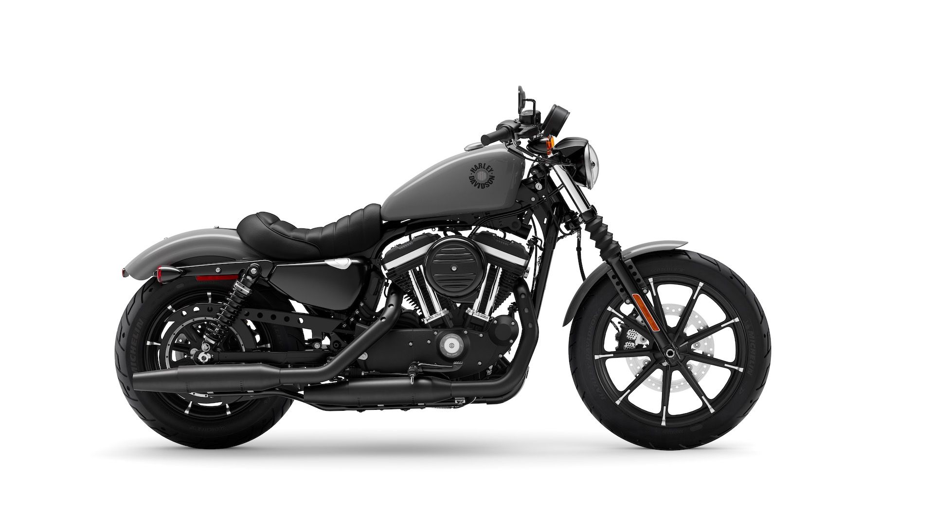A parked 2022 Harley-Davidson Iron 883