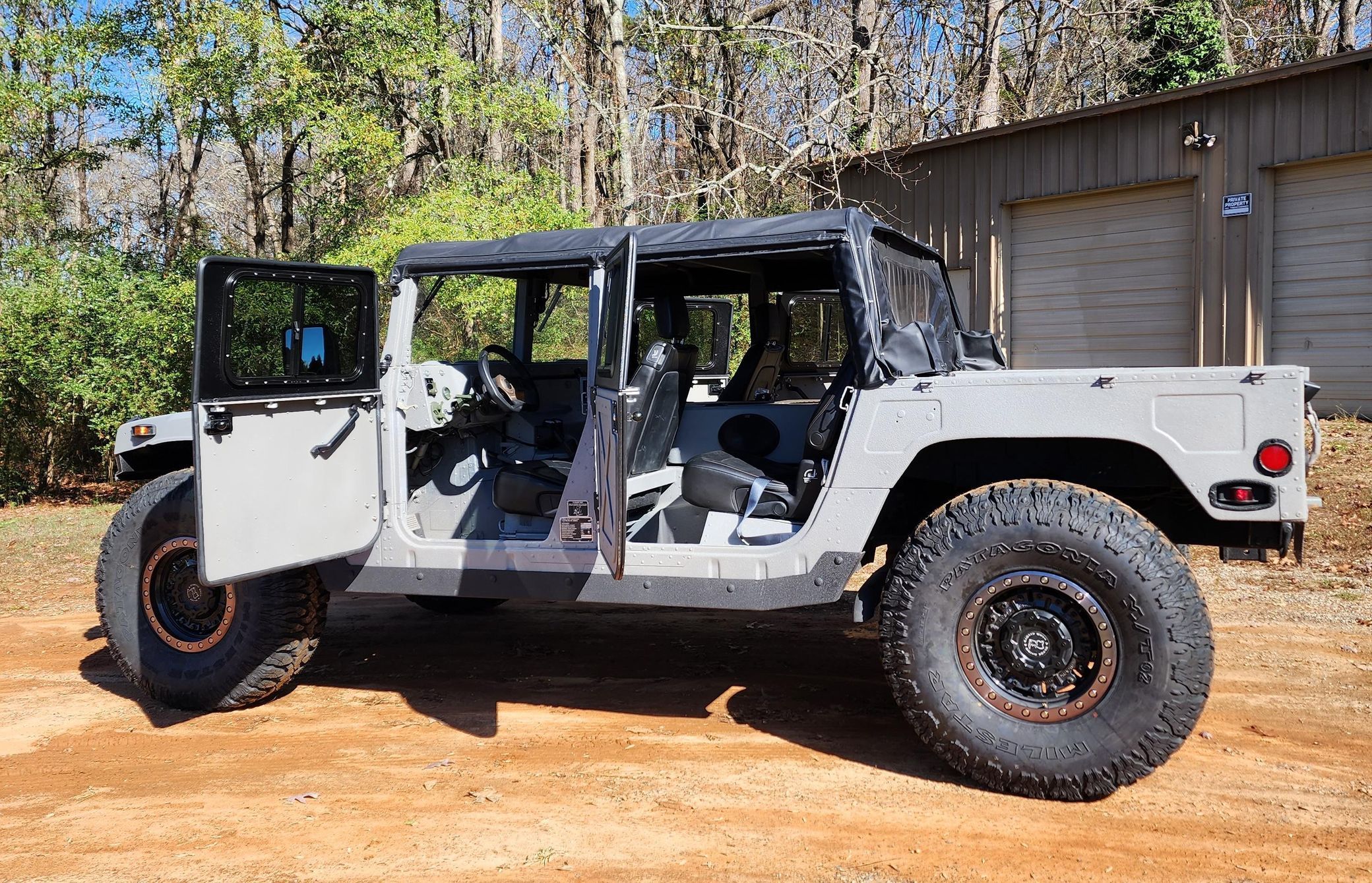 This U.S. Army AM General Humvee Is Now A StreetLegal Tank
