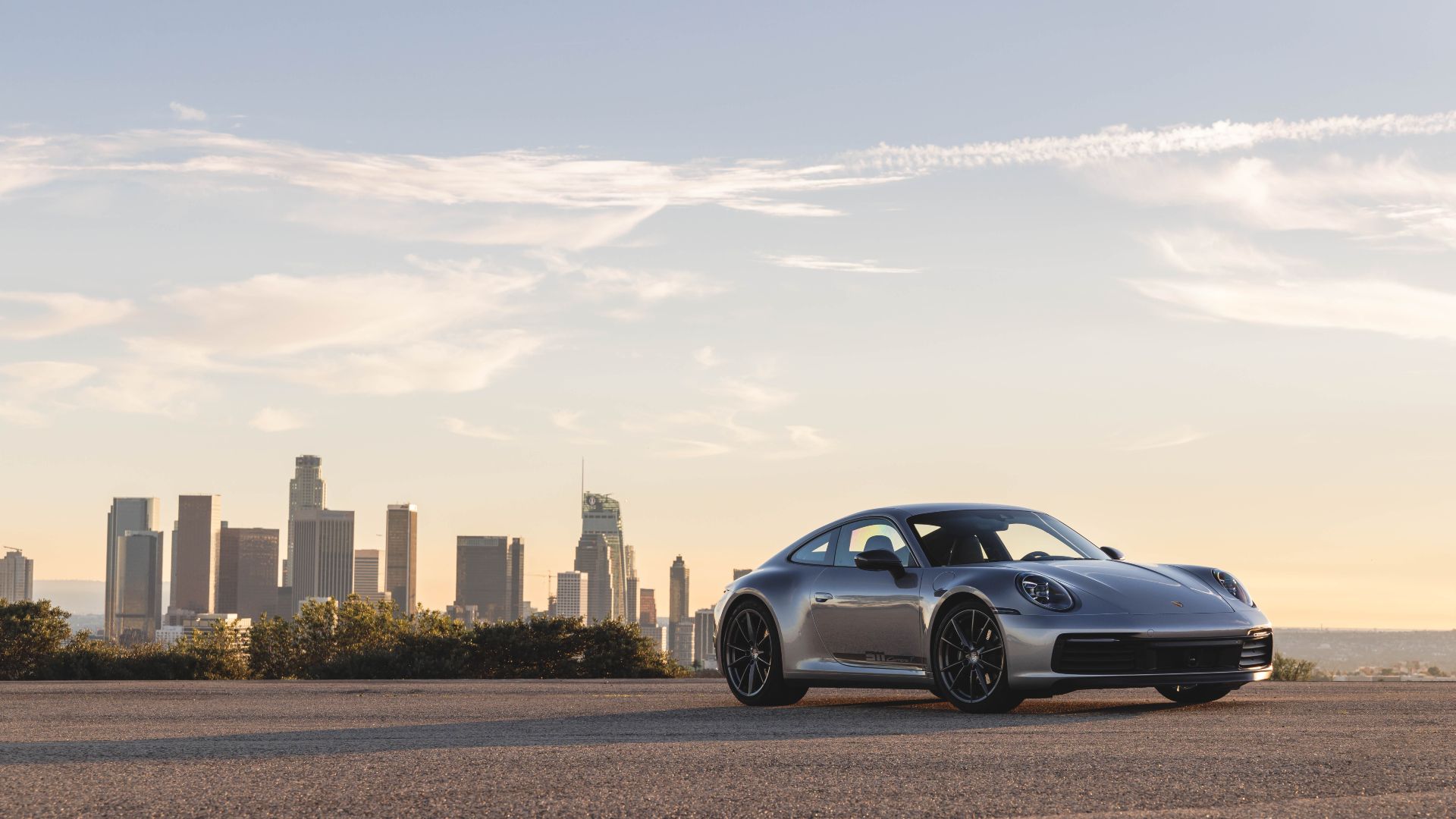 Grey Porsche 911