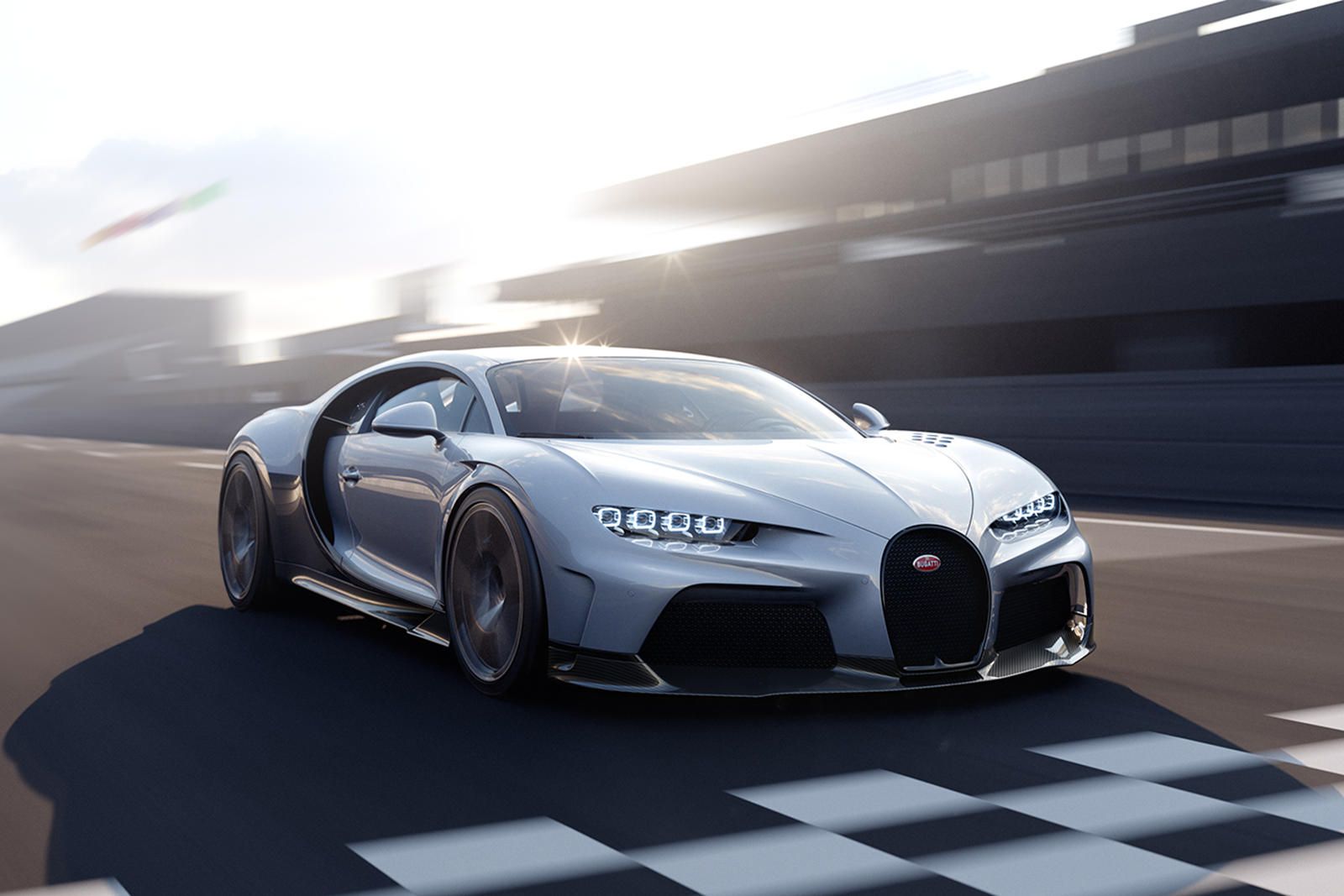 Plata 2022 Bugatti Chiron Super Sport
