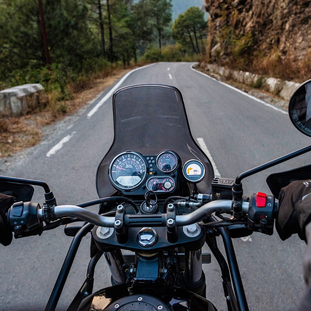 Penembakan Royal Enfield Himalayan Riding