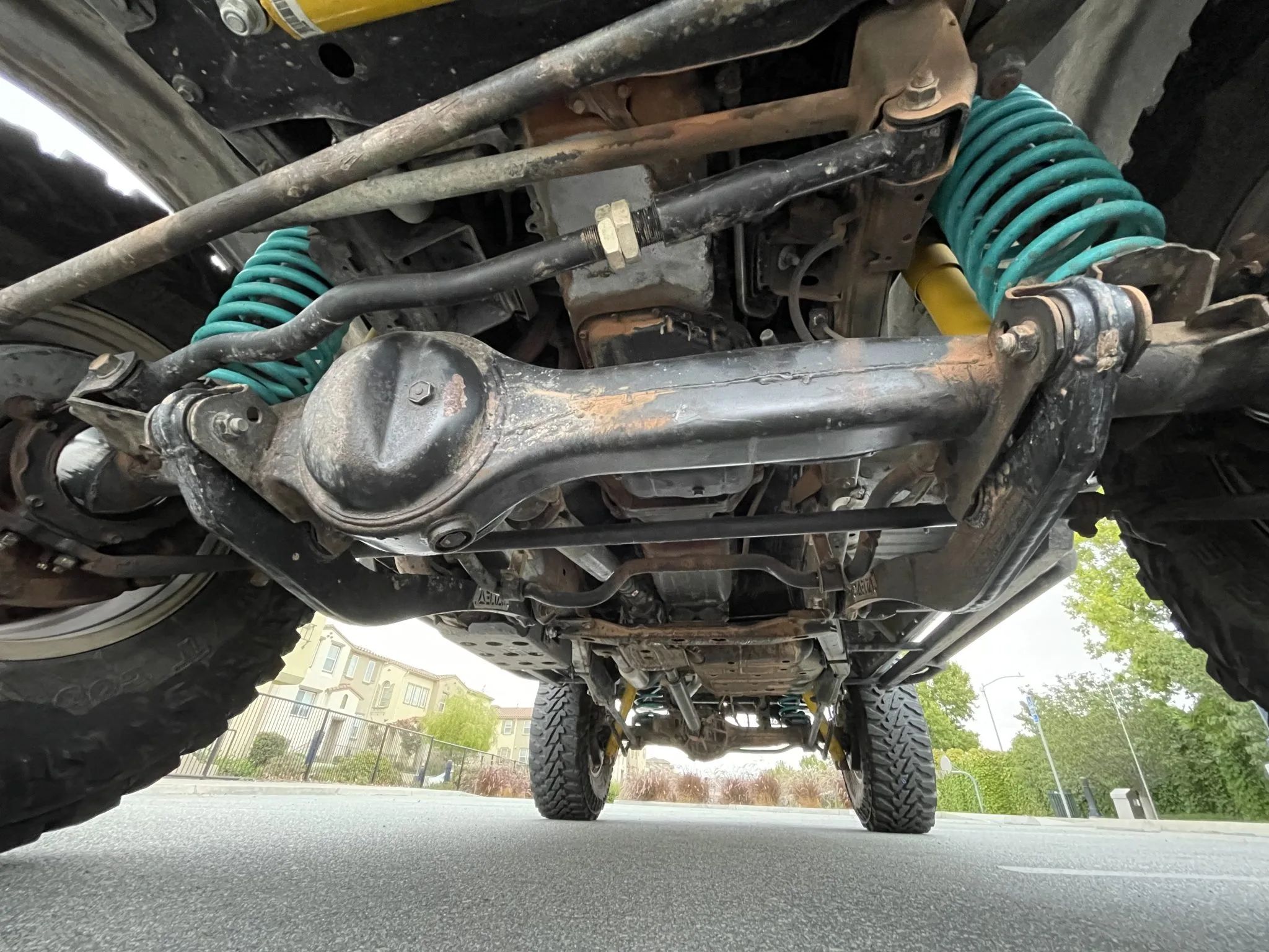 Material rodante do Land Cruiser Série 80 