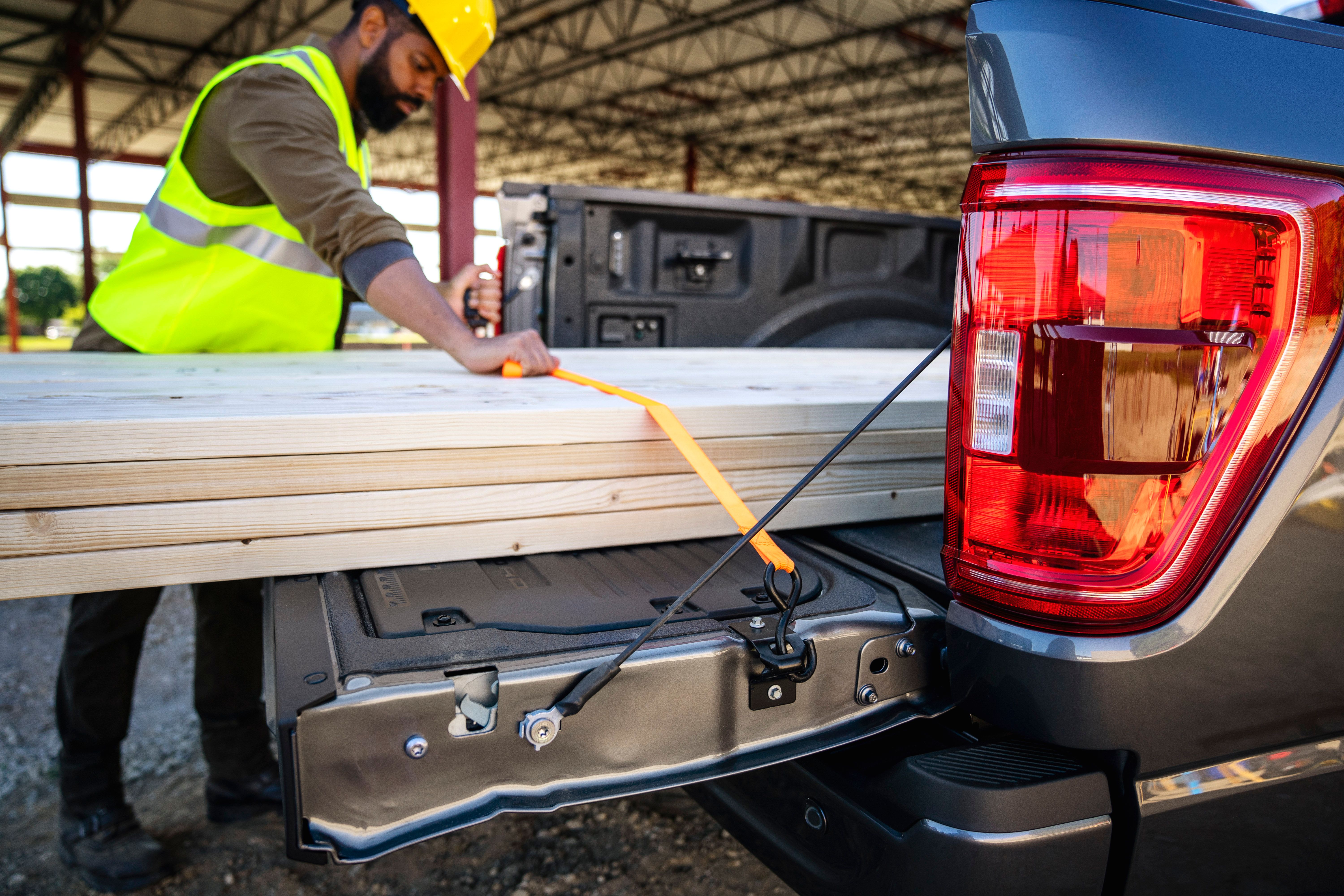 Foto da cama do Ford F-150