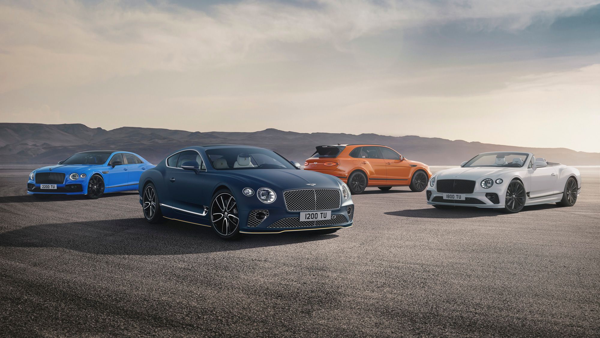 Foto de grupo do modelo Bentley