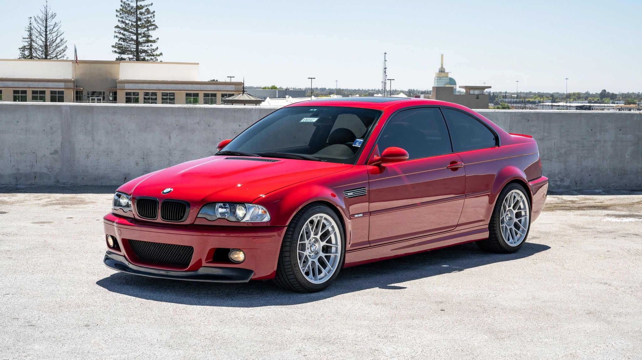 Red BMW M3 E46 Competition Package