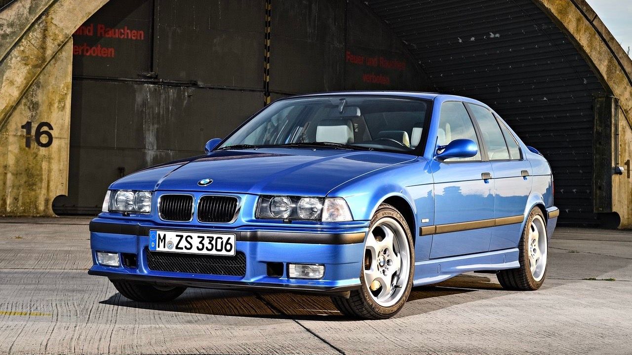1995 Estoril Blue BMW M3 Sedan 