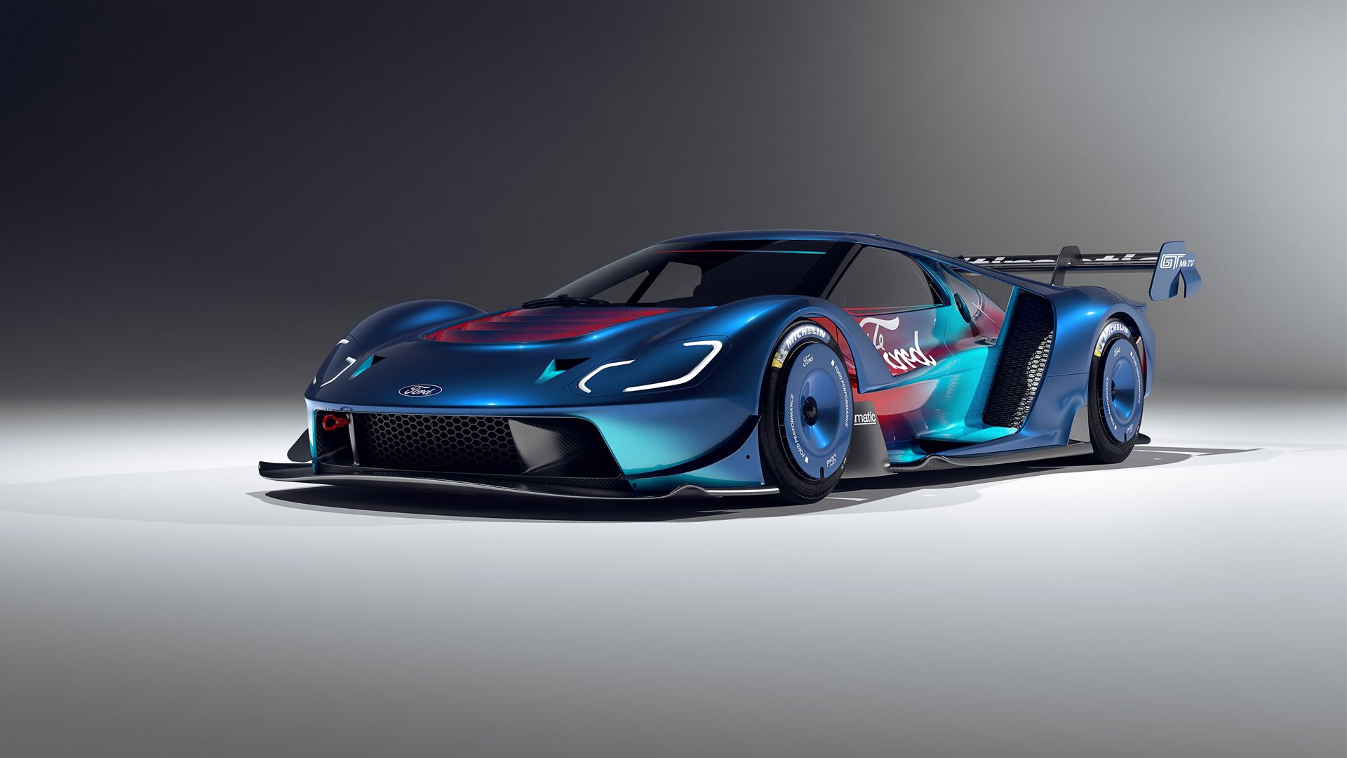 Ford GT Mk IV From The Side