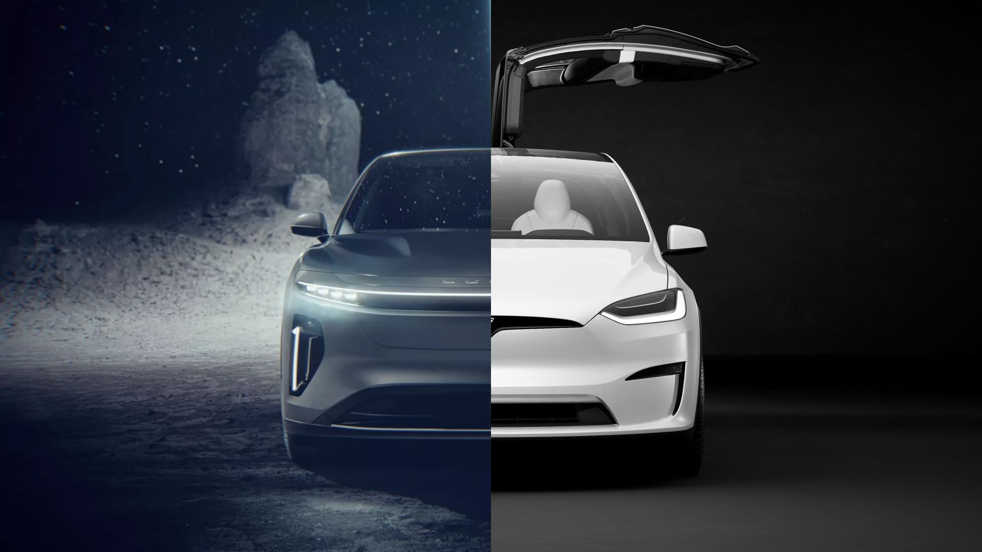 An AllNew EV Battle Waiting To Happen Lucid Gravity Vs Tesla Model X