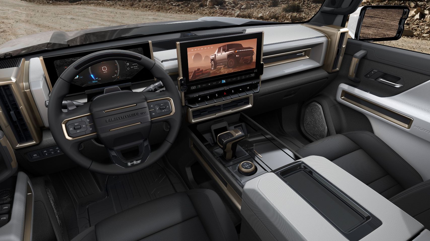 Hummer EV Interior