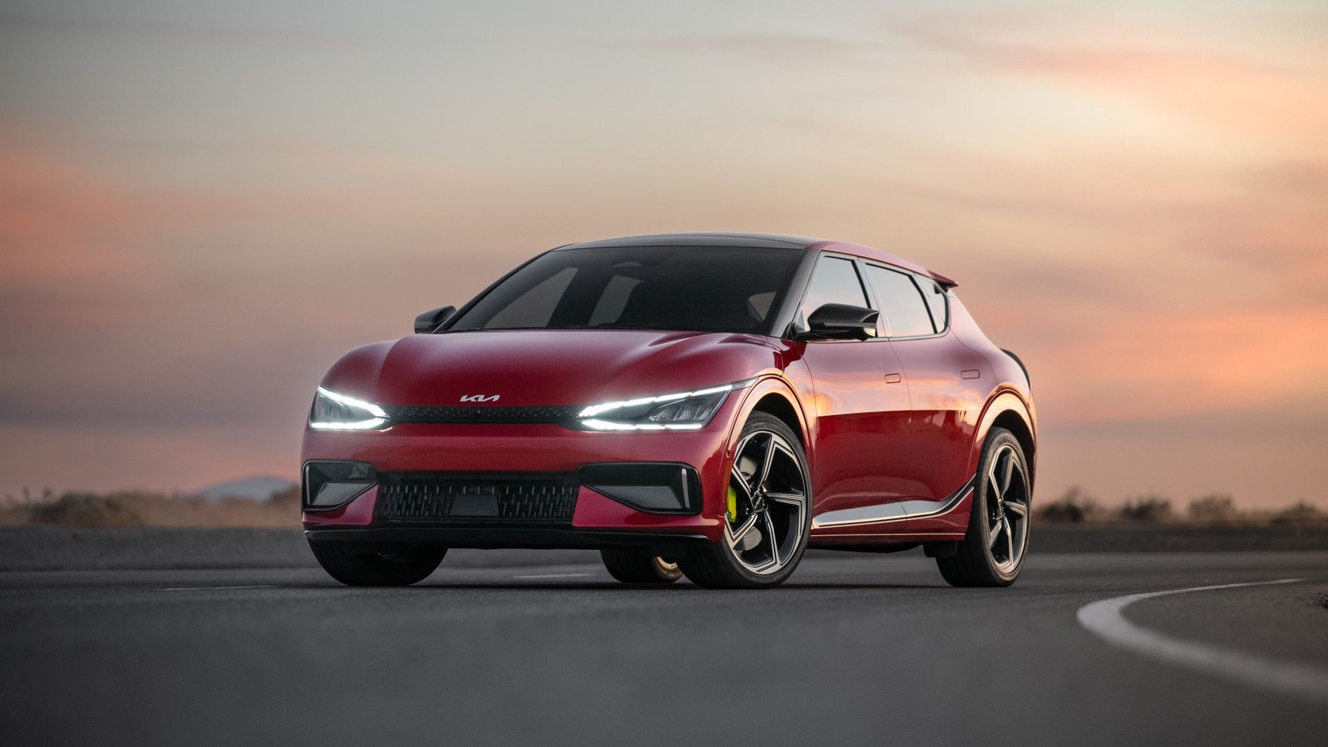 2023 Kia EV6 red