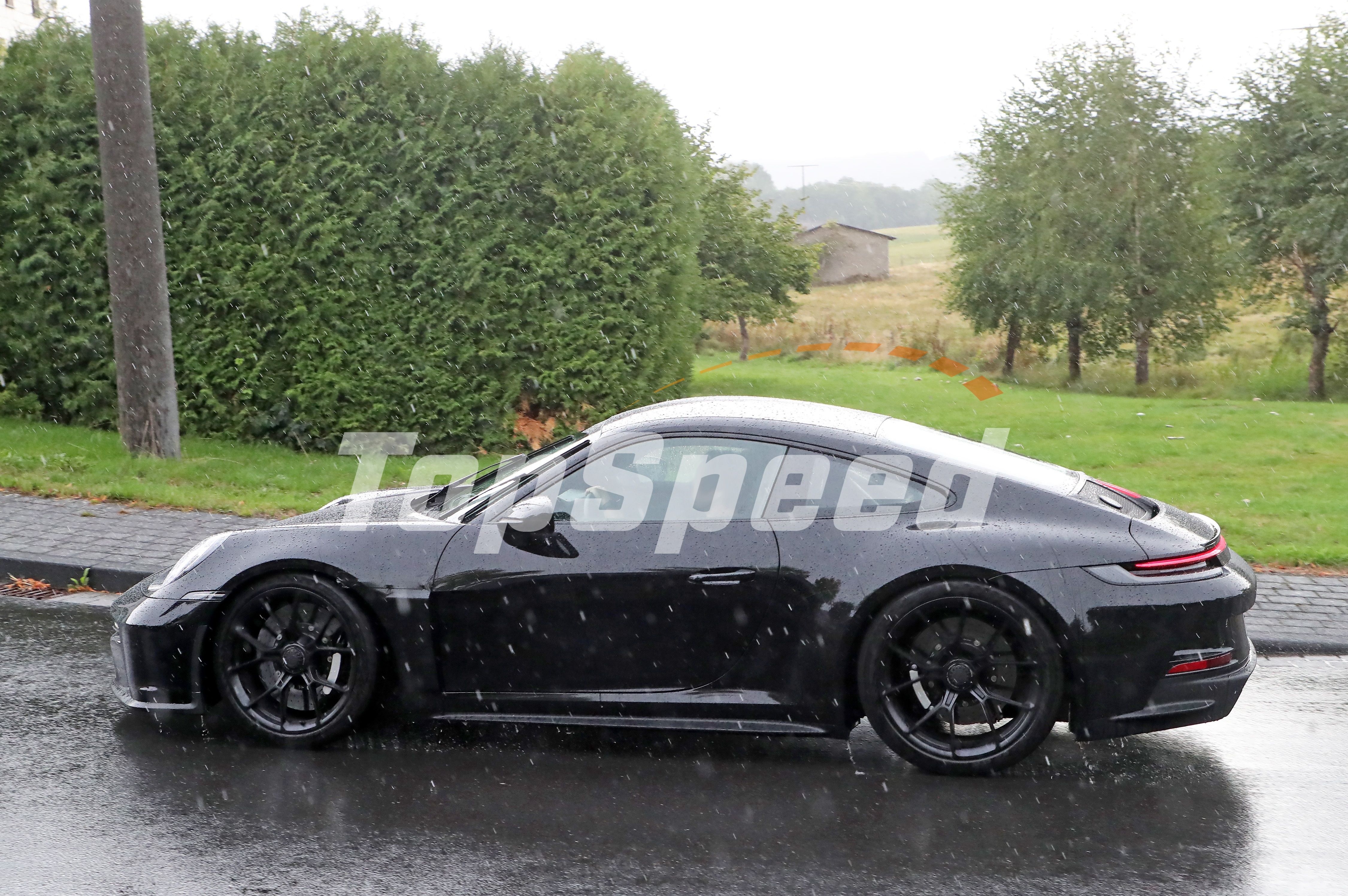 Spy Shots: An Early Look at the 2023 Porsche 911 ST