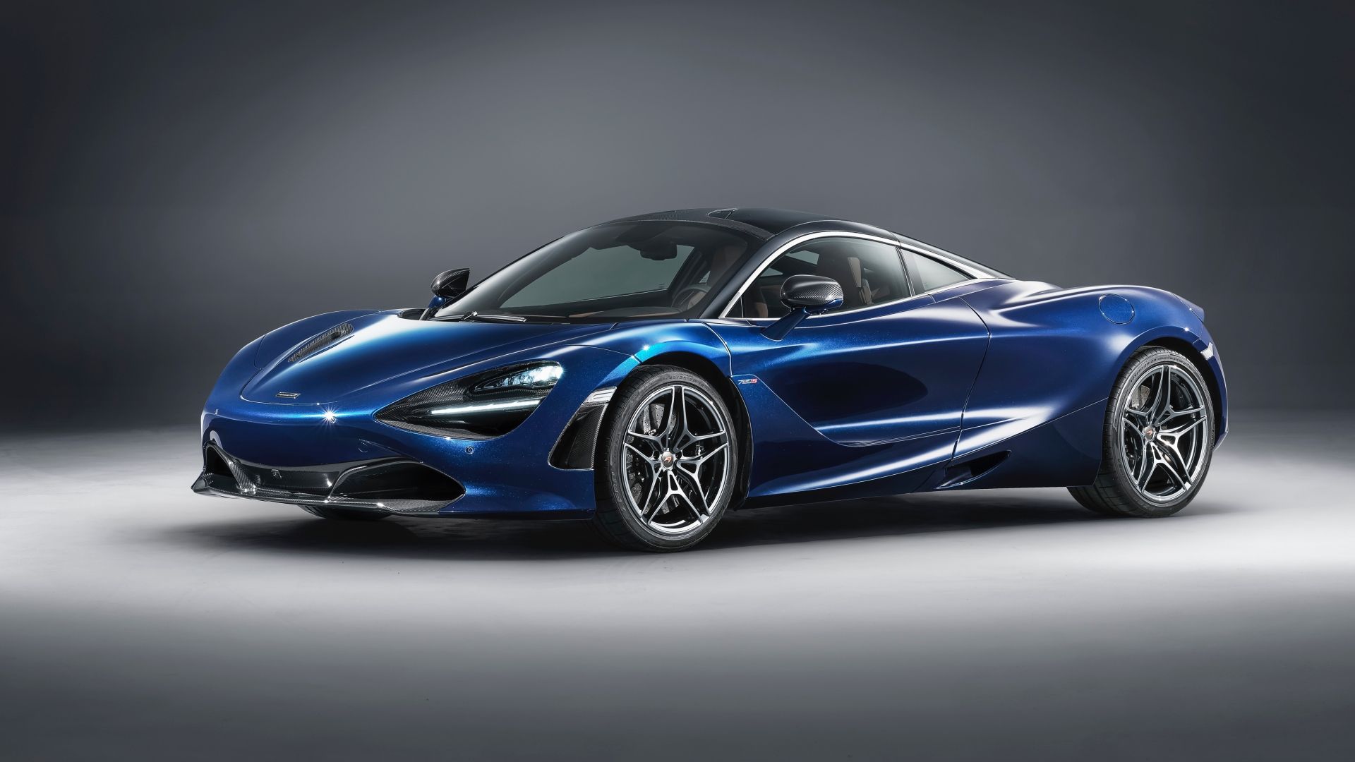 Blue 2021 McLaren720S 