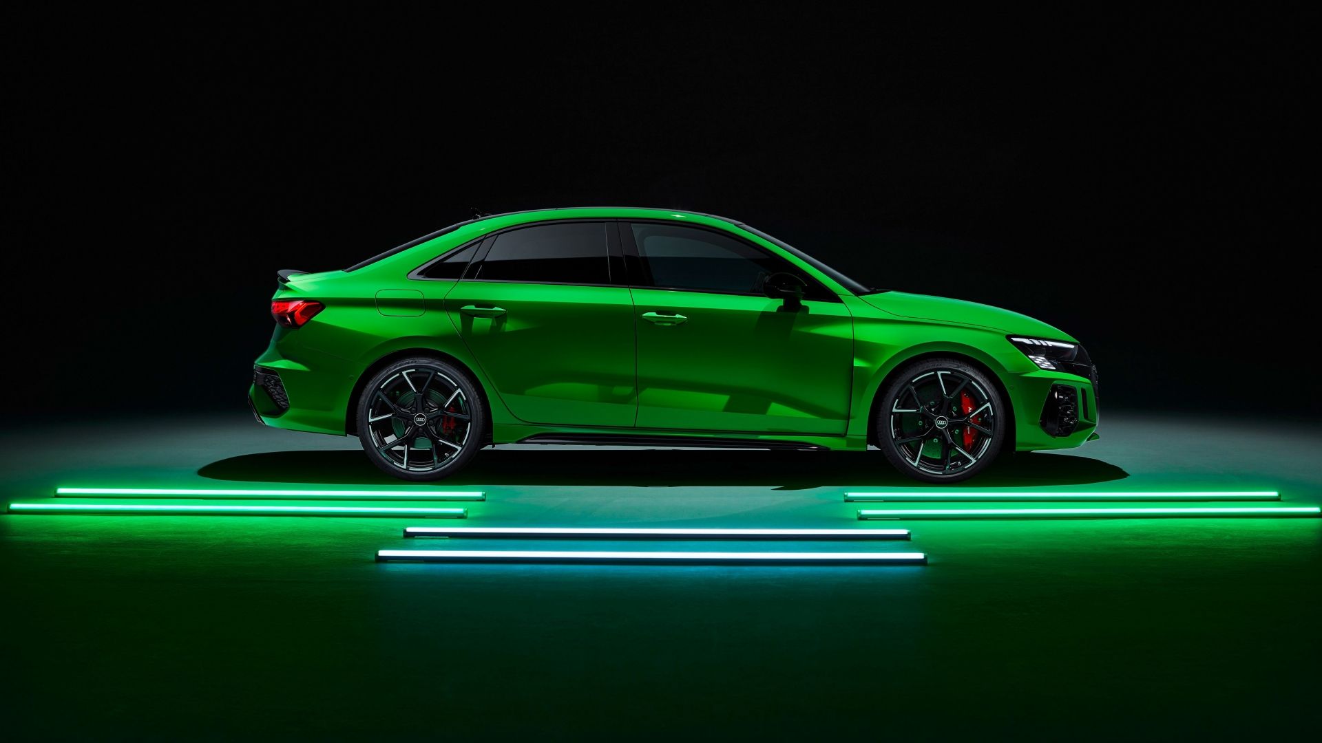 Green 2022 Audi RS3