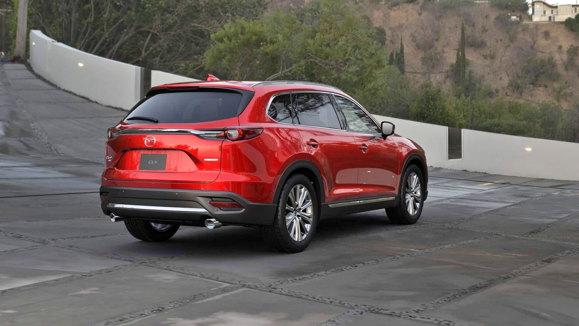 Mazda CX-9 vermelho 2022