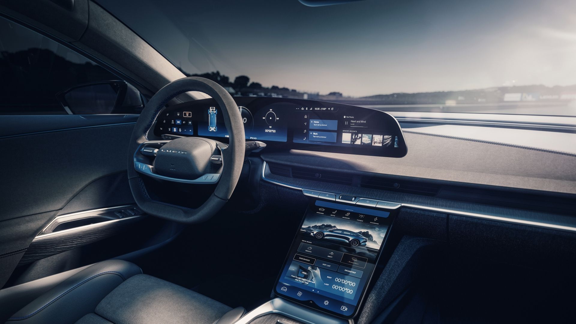 Interior Lucid Air Safira
