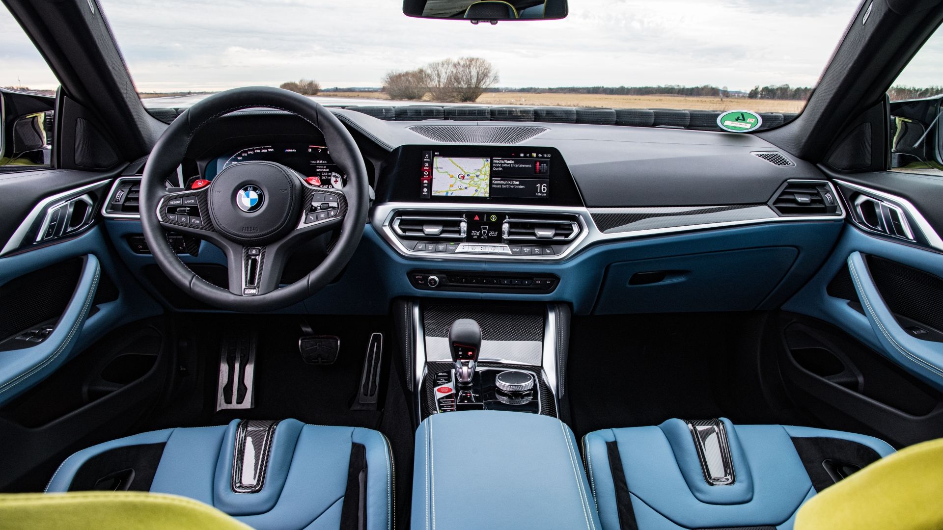 BMW M4 Coupe Interior 