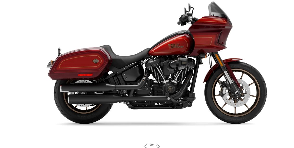 Harley Davidson Low Rider El Diablo studio shot