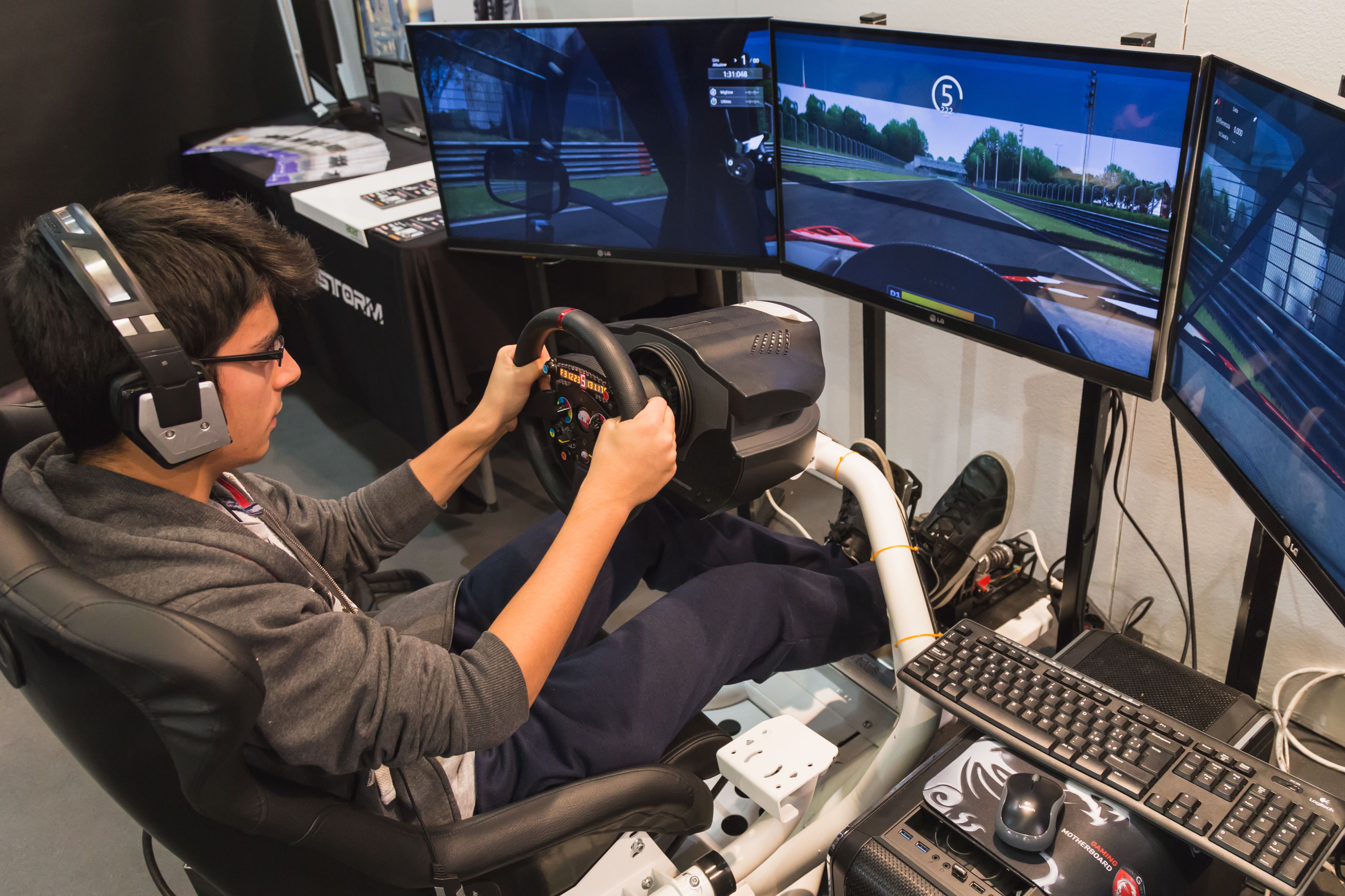 Race Car Simulator Training