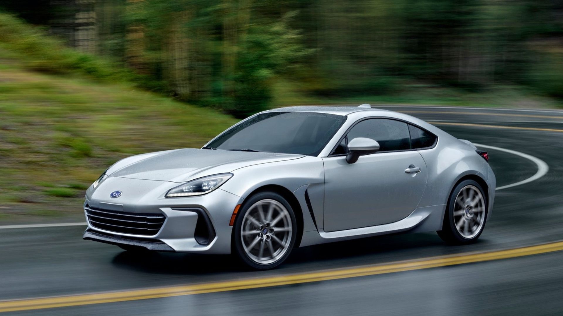 metallic grey 2022 Subaru BRZ