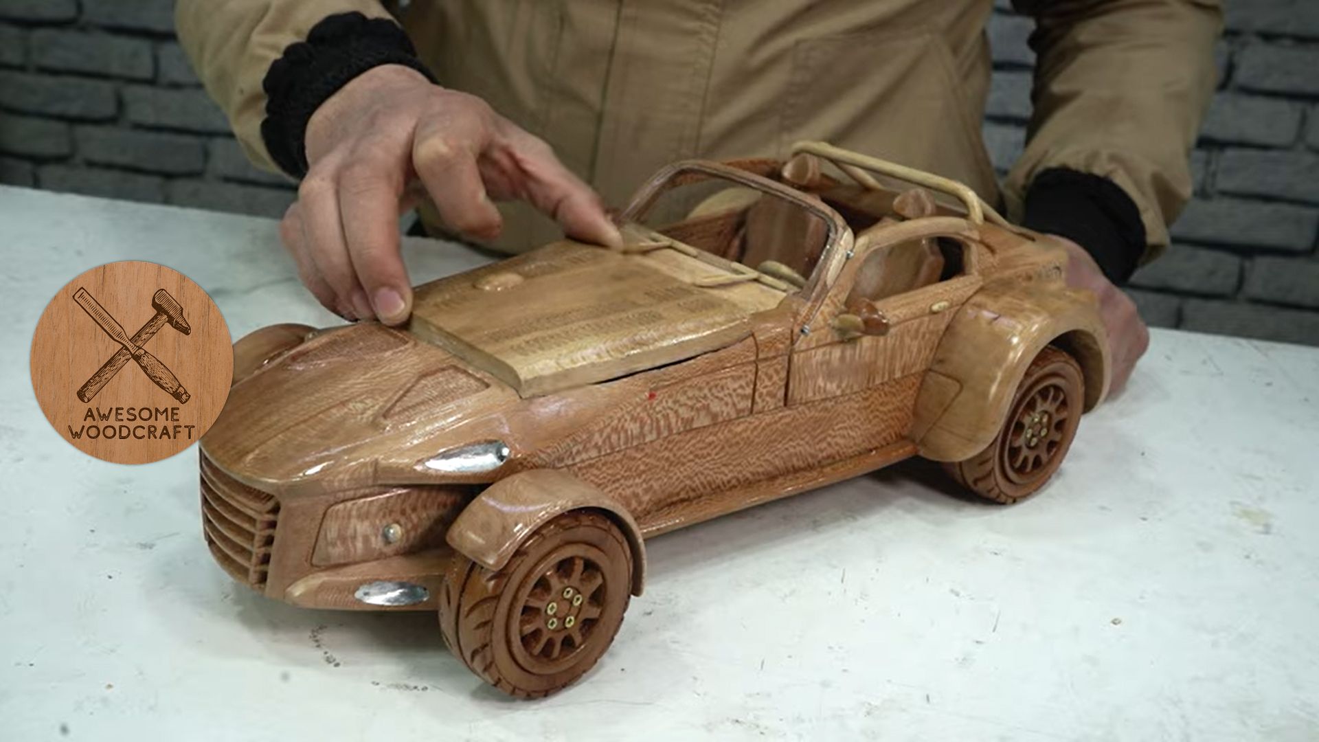 Wooden Donkervoort D8 GTO