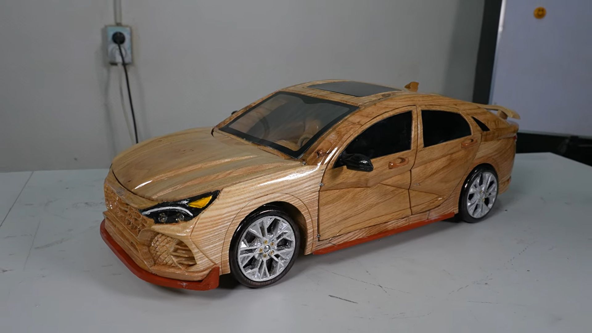 Wooden Hyundai Elantra N