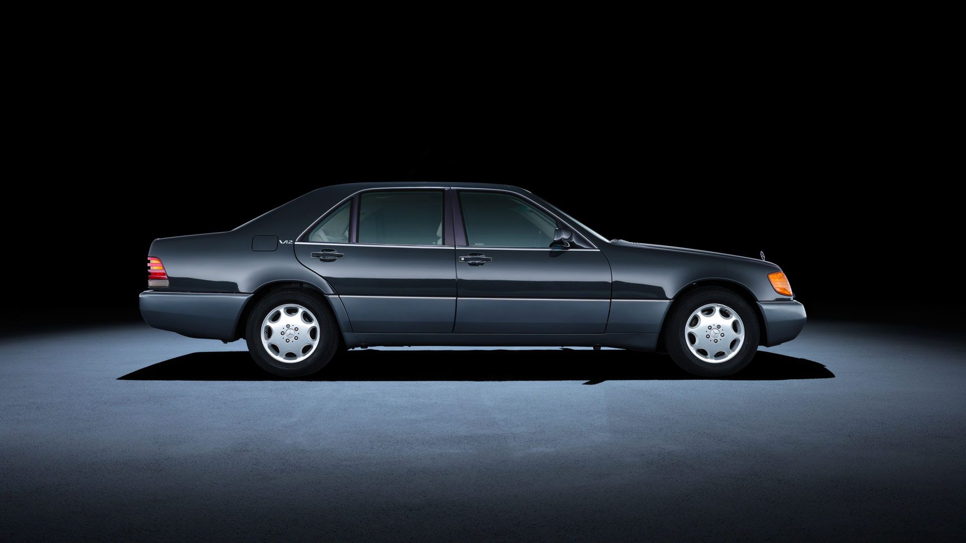 Negro 1991 Mercedes-Benz Clase S