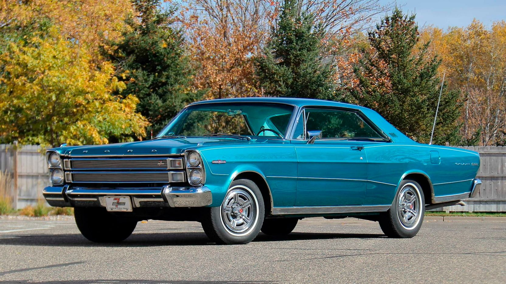 A parked 1966 Ford Galaxie 500 7 Litre 