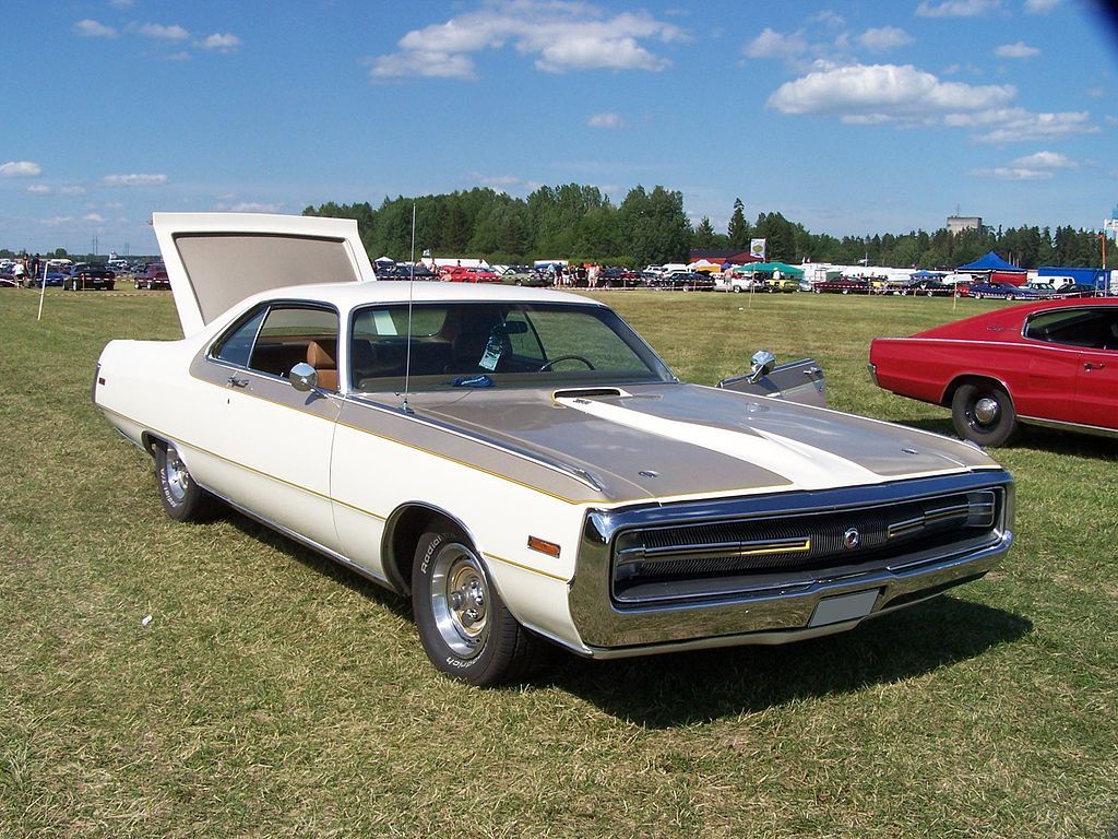 A parked 1970 Chrysler Hurst 300 