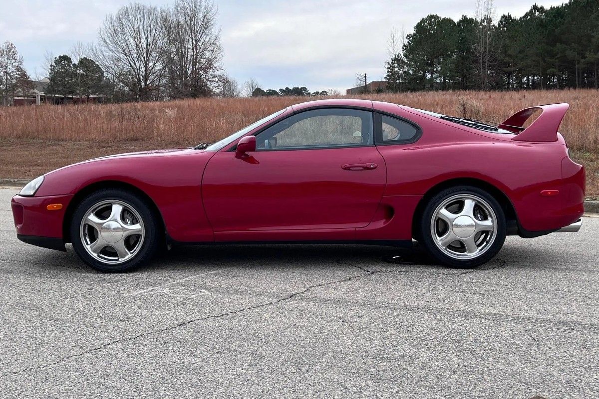 Toyota Supra Vermelho 1994