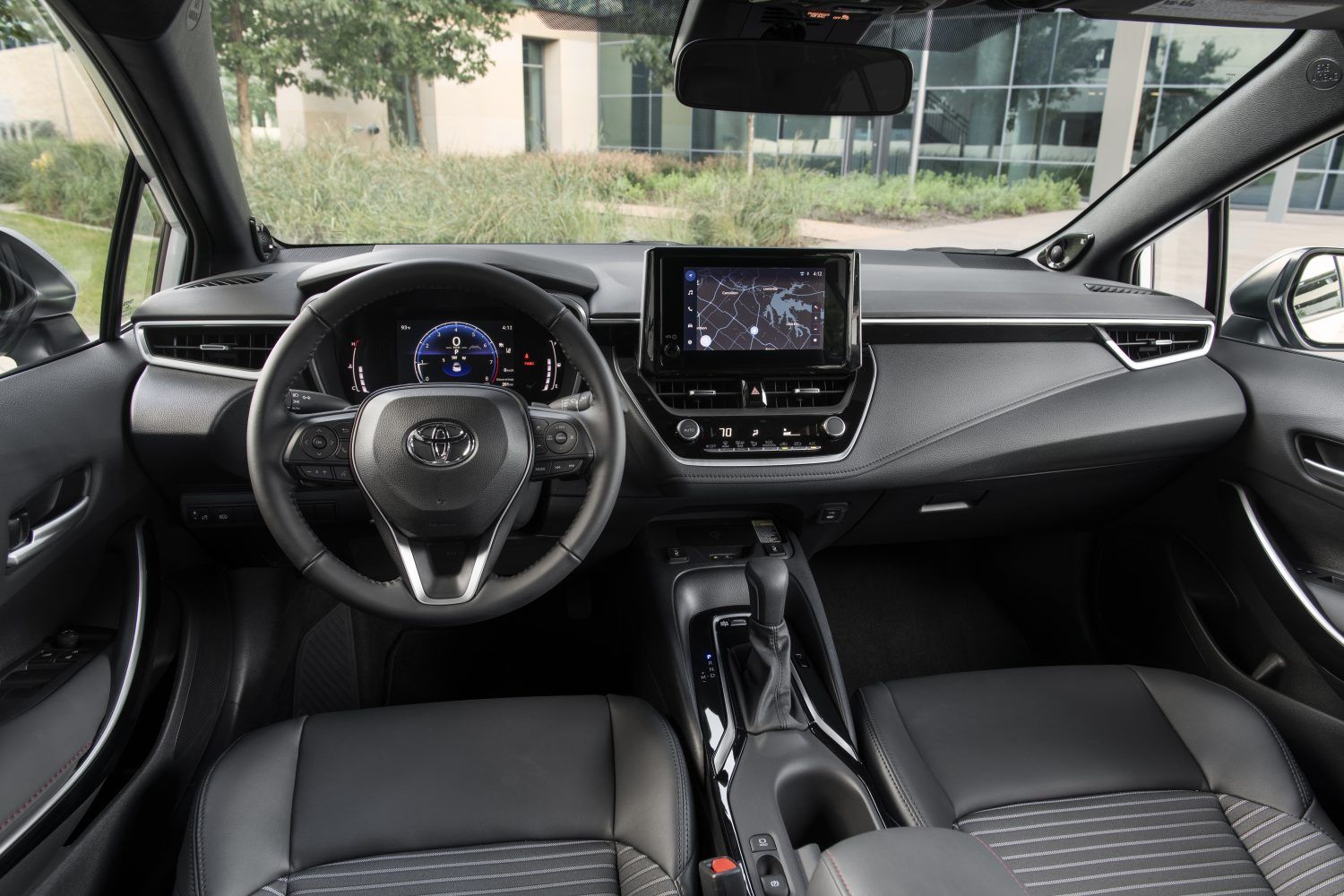 Interior do Corolla