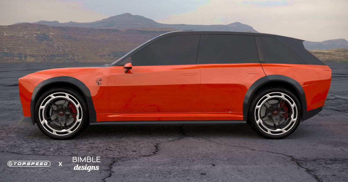 A 2025 Dodge Magnum SUV Would Give The Mercedes EQS A Run For Its Money