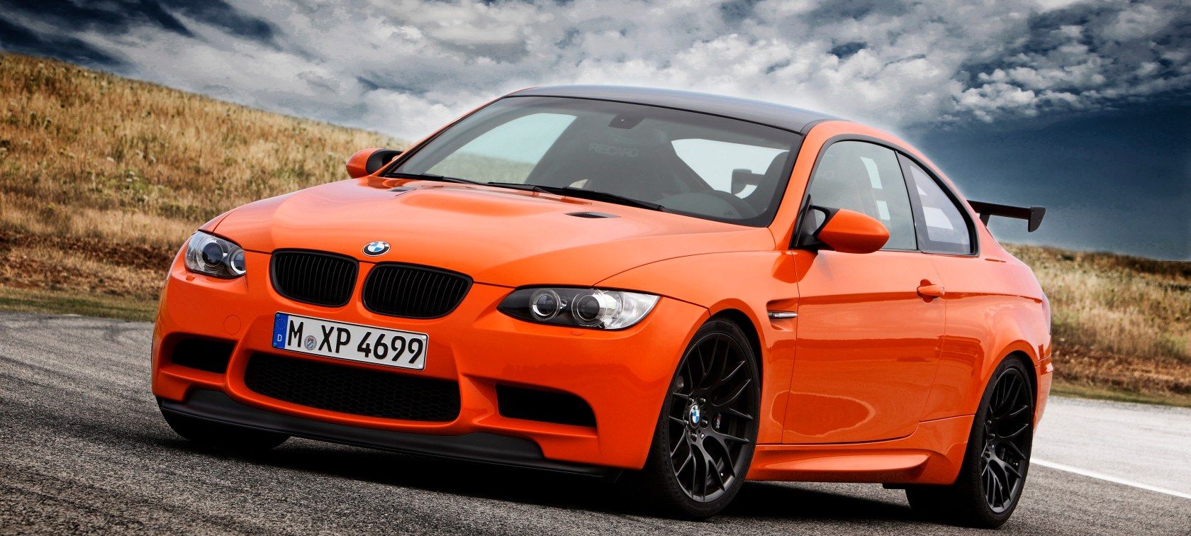 Orange 2010 BMW M3 GTS