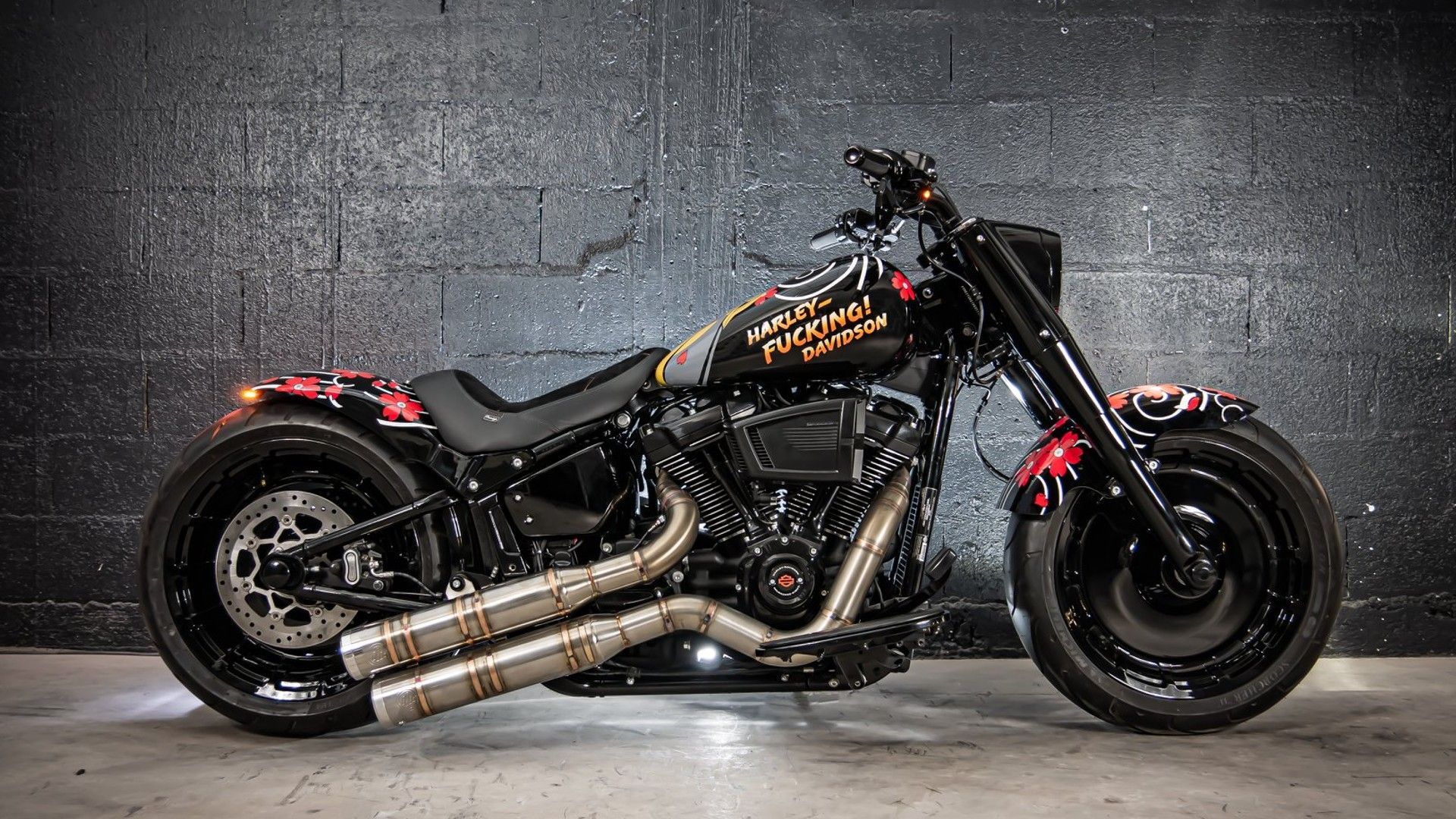 Custom Harley-Davidson Fat Boy Melk Motorcycles 1