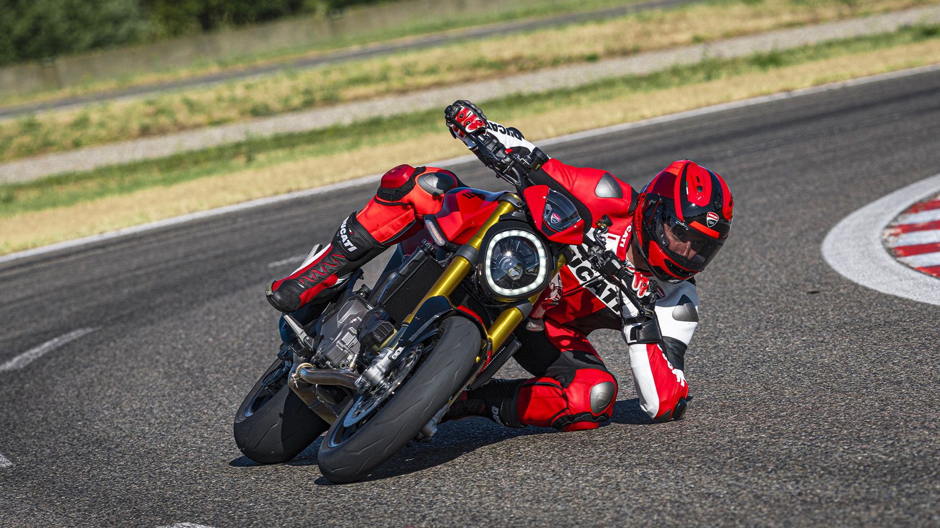 red 2023 Ducati Monster