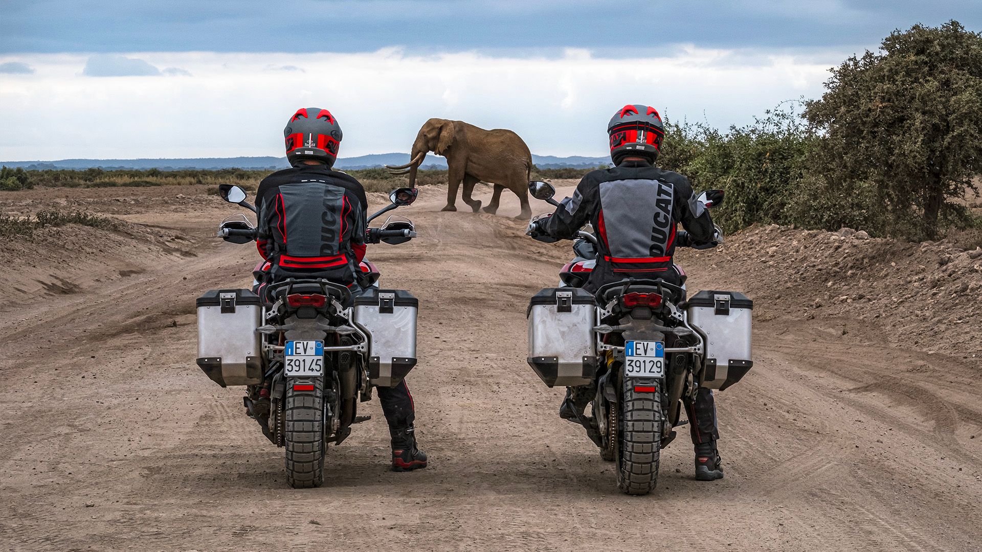 red 2023 Ducati Multistrada V4 Rally