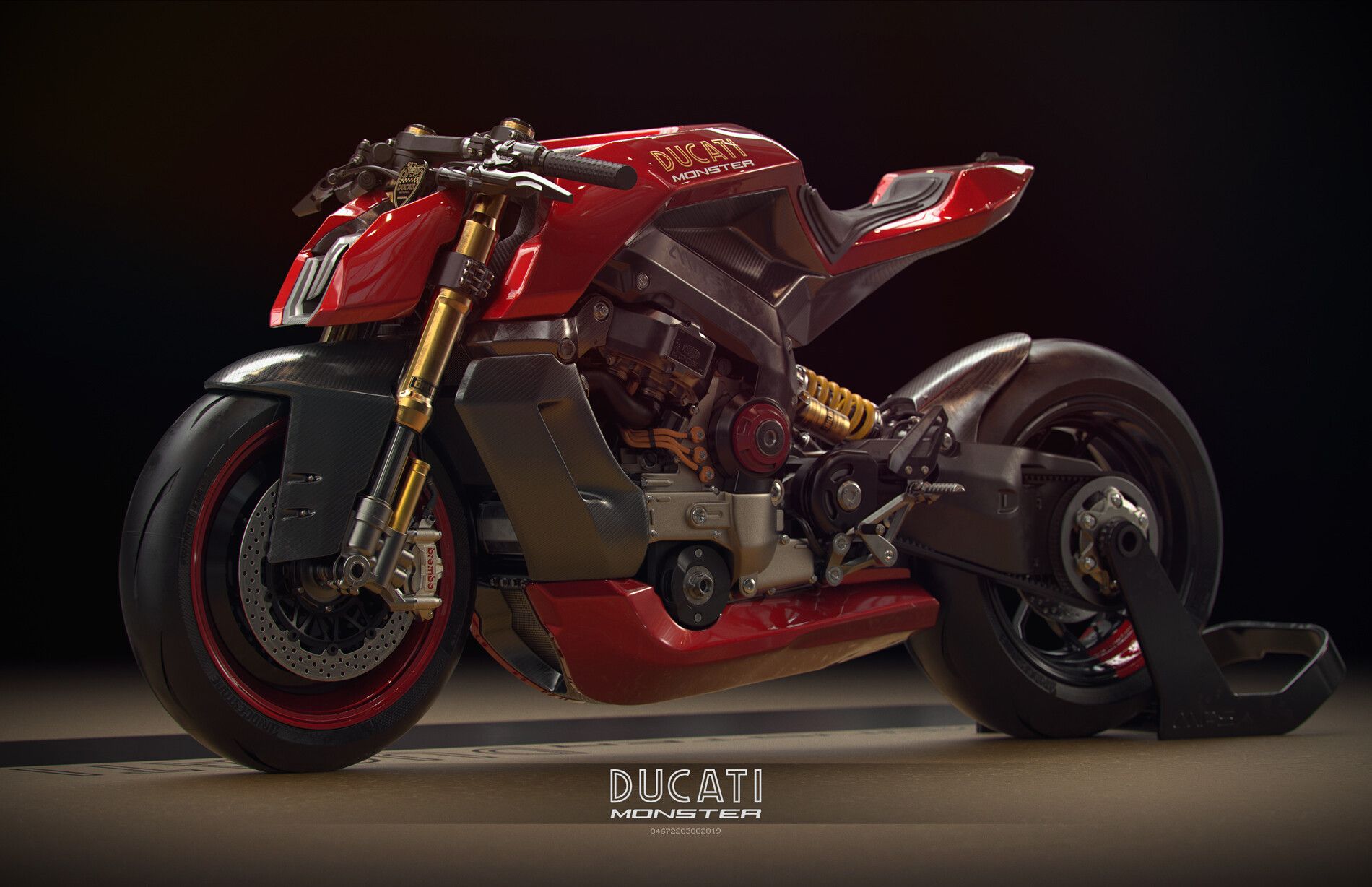 Electric Ducati Monster Concept 1