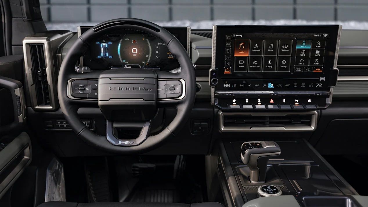 2022 Hummer EV Interior Driver Side
