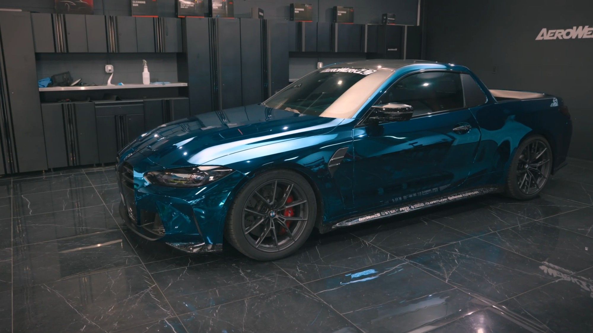 Conversão de picape de competição BMW M4 2022