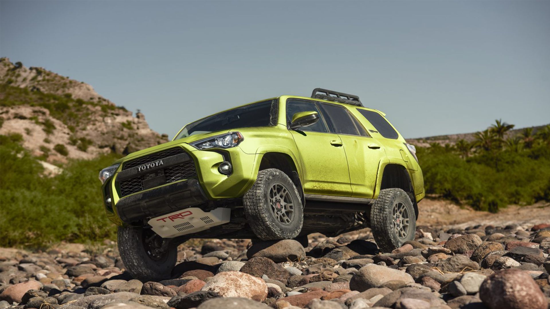 Toyota 4Runner TRD Pro Off-Roading