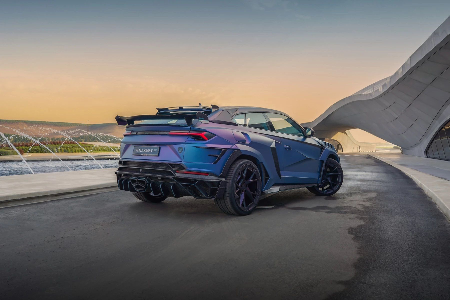 This Custom Lamborghini Urus Suv Coupe Is Mansorys Wildest Creation Yet 3438