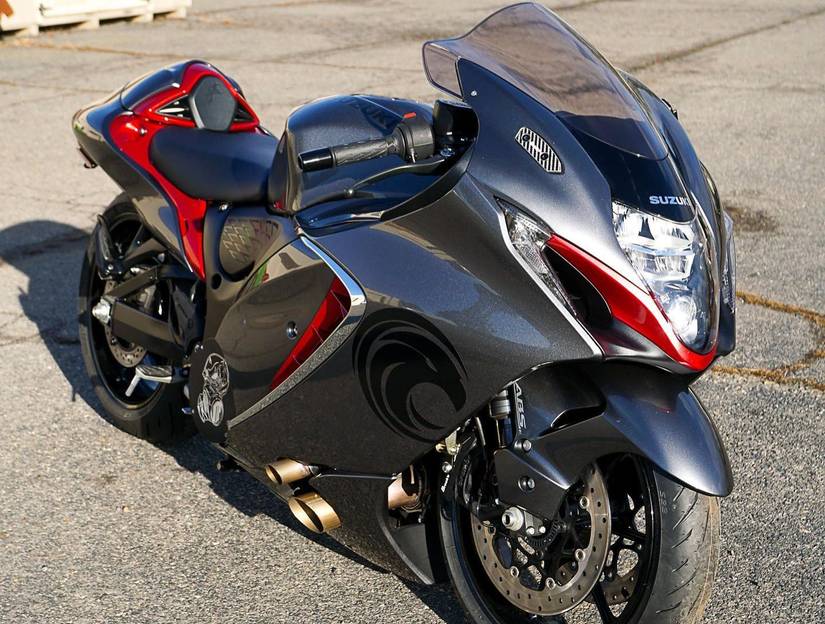 This Suzuki Hayabusa Is The Ultimate Turbo Busa