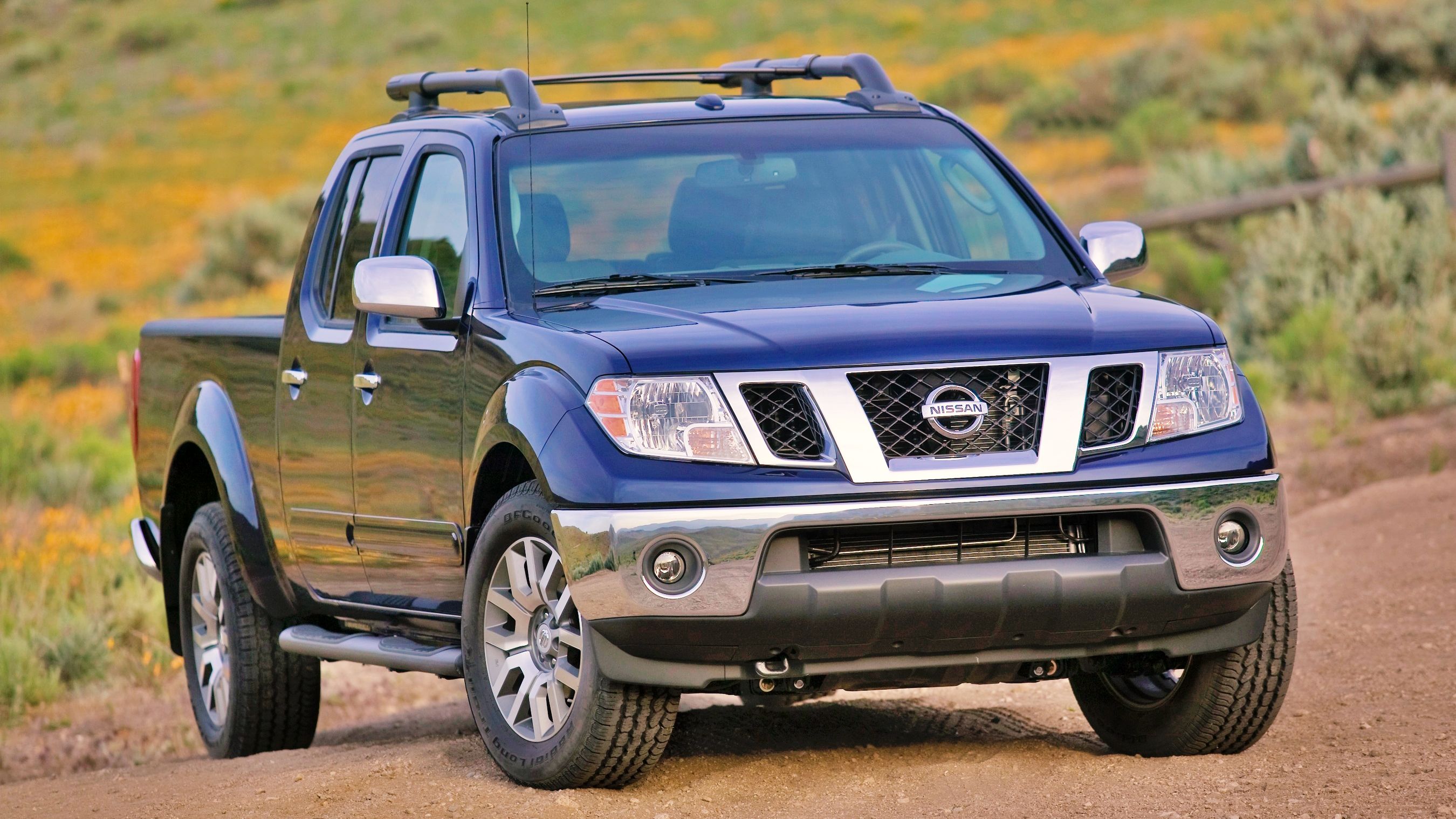 Blue 2010 Nissan Frontier