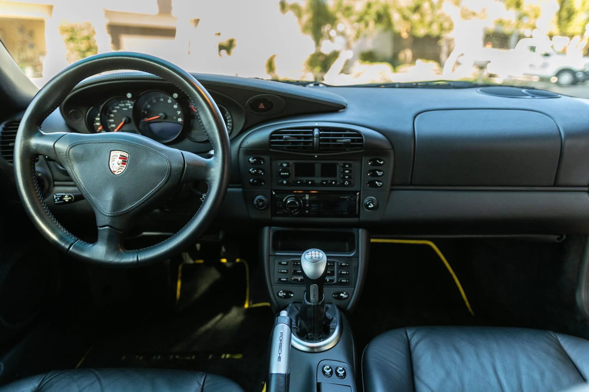 Interior do Porsche 996 Turbo