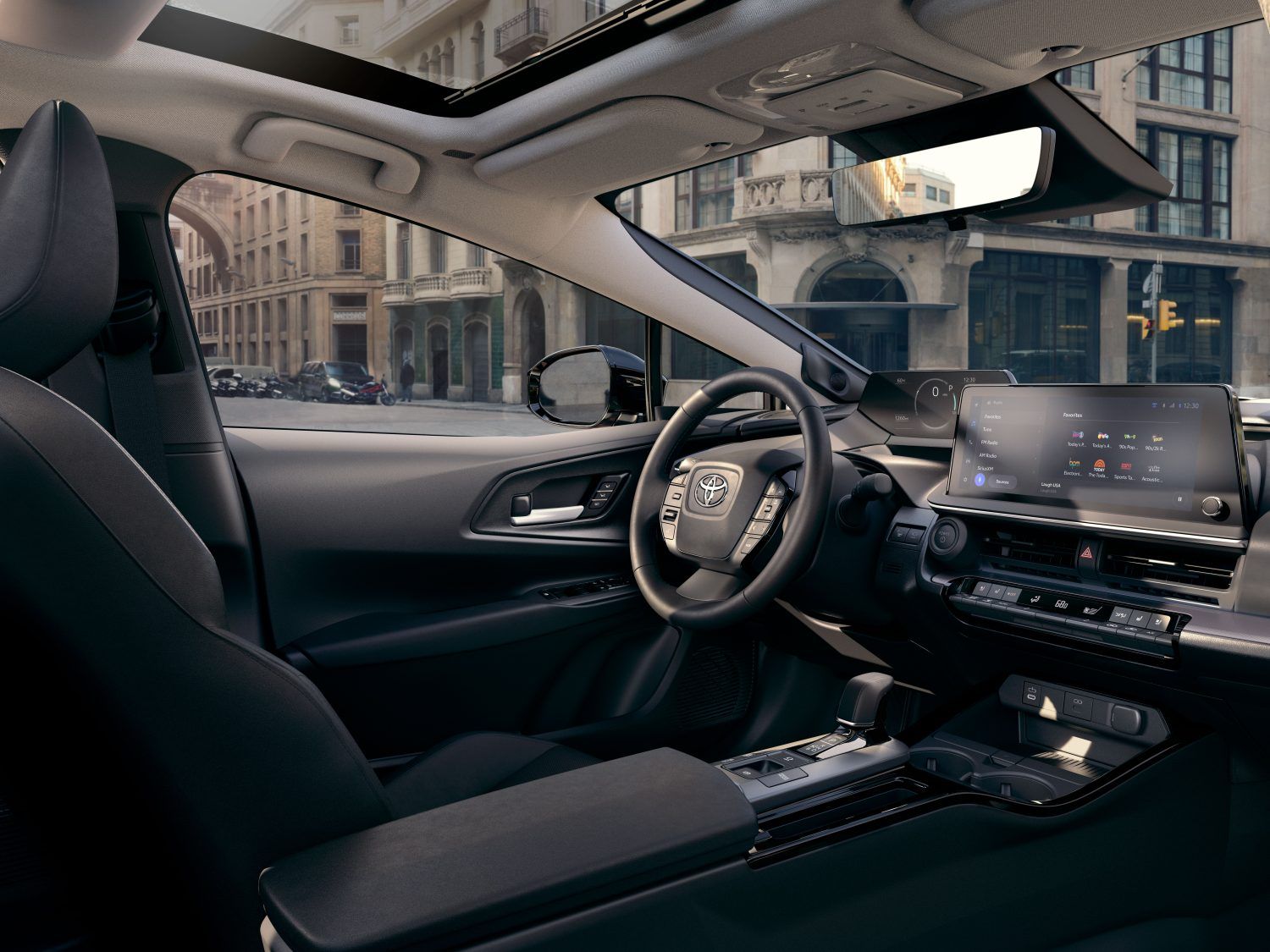 Interior do Prius