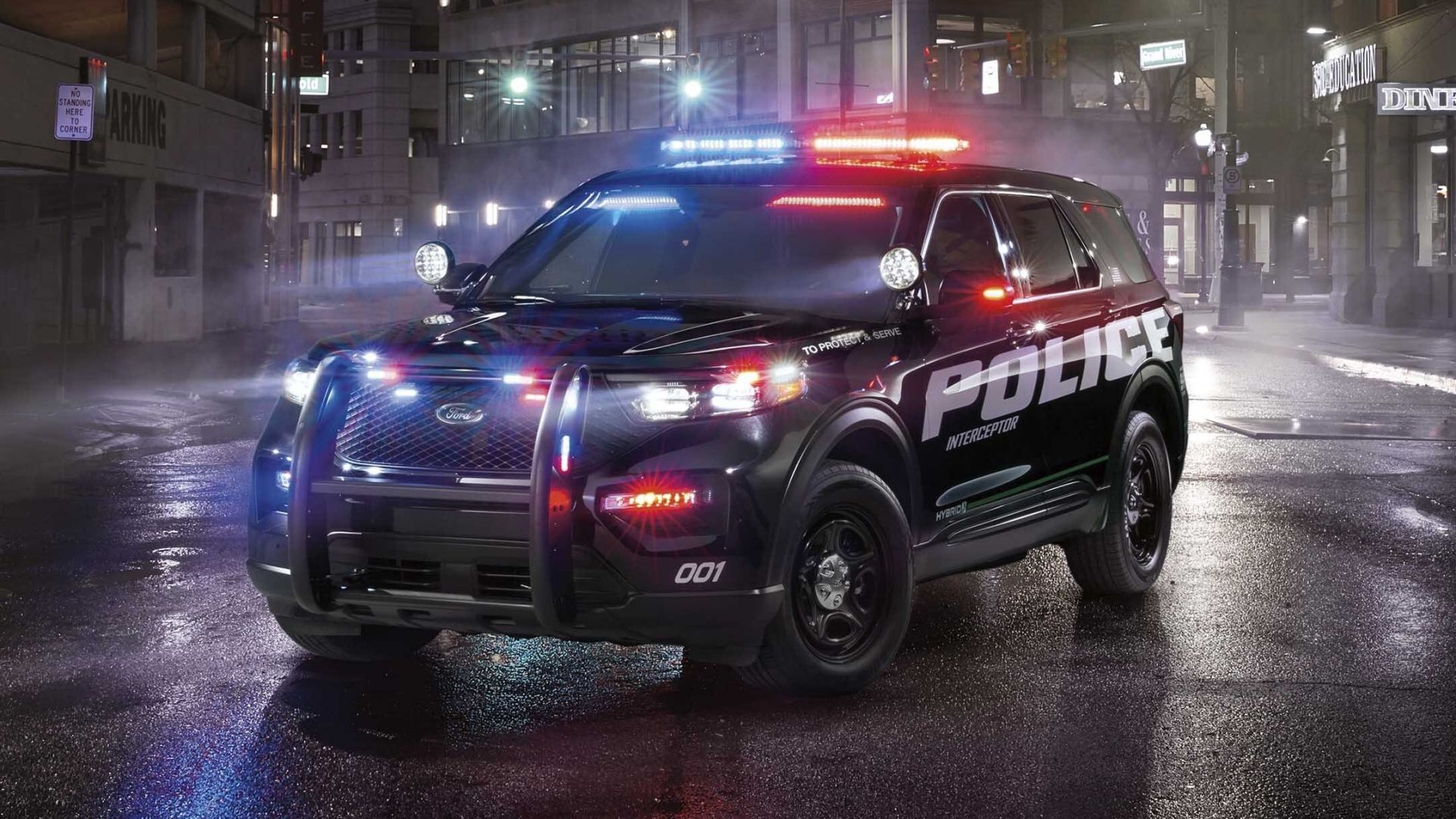 Modern Police Cars and Technology
