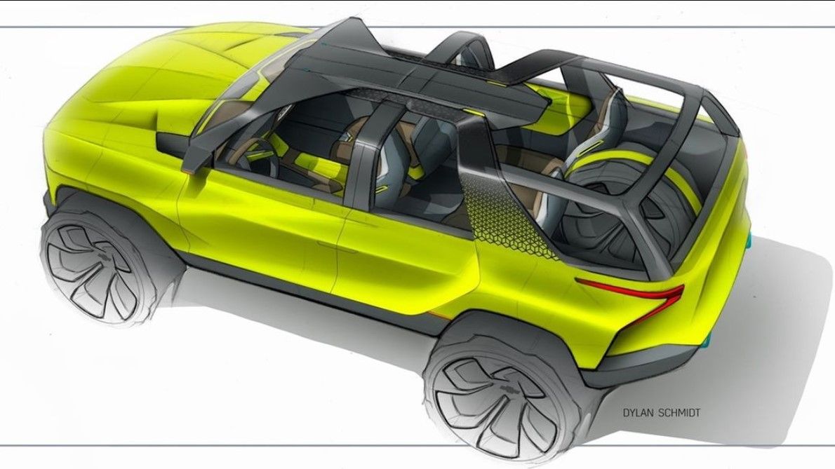 New Sketch From Chevrolet Shows An Answer To The Ford Bronco And Jeep Wrangler