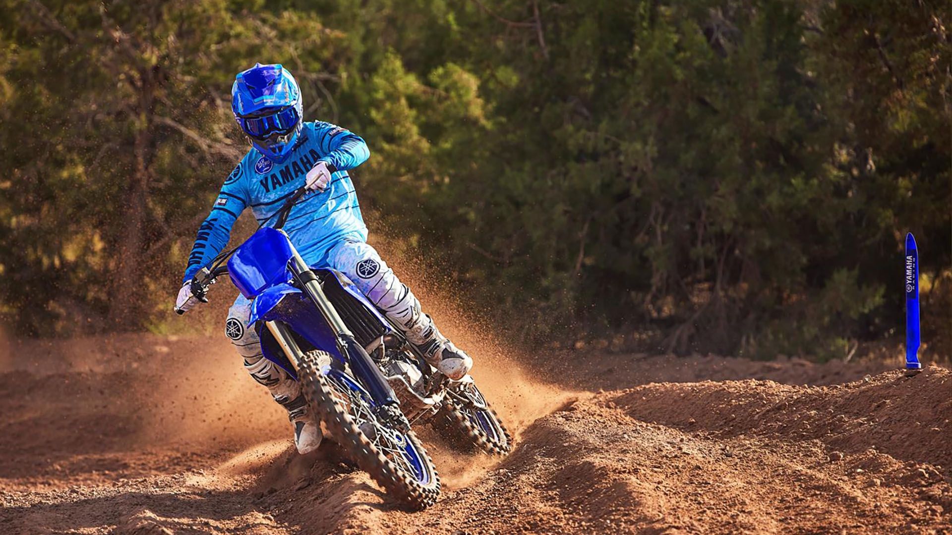 blue 2023 yz450f