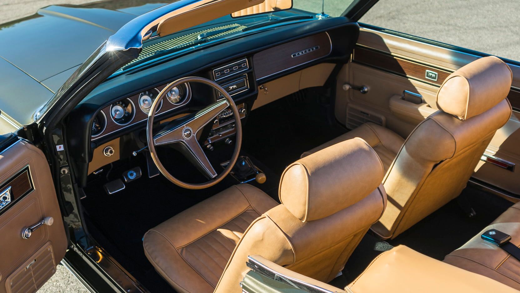 A parked 1969 Mercury Cougar Eliminator 